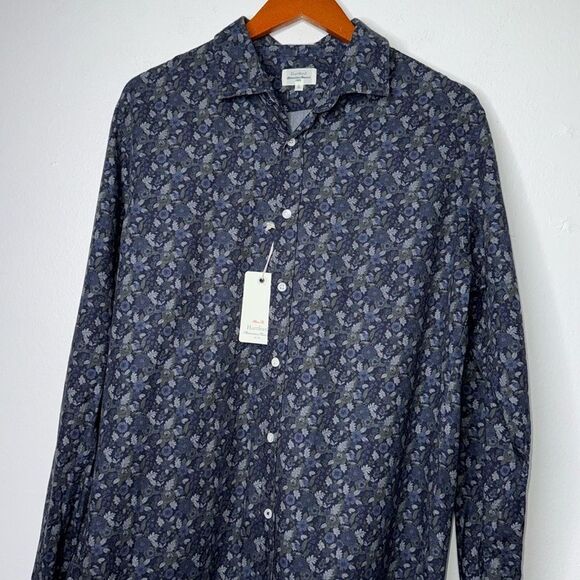 Hartford Sammy Button-Down Shirt Size XL - Picture 3 of 9